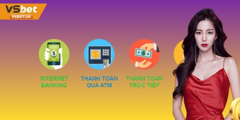 Các phương thức giao dịch hợp lệ tại Vsbet